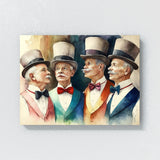 Barbershop Create Portrait 13 Wall Art