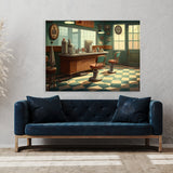 Barbershop Vintage Barber 2 Wall Art