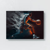 Basketball Dreamy Ethereal 13 Wall Art