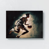 Basketball Dreamy Ethereal 3 Wall Art