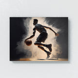Basketball Dreamy Ethereal 4 Wall Art