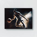 Basketball Dreamy Ethereal 5 Wall Art