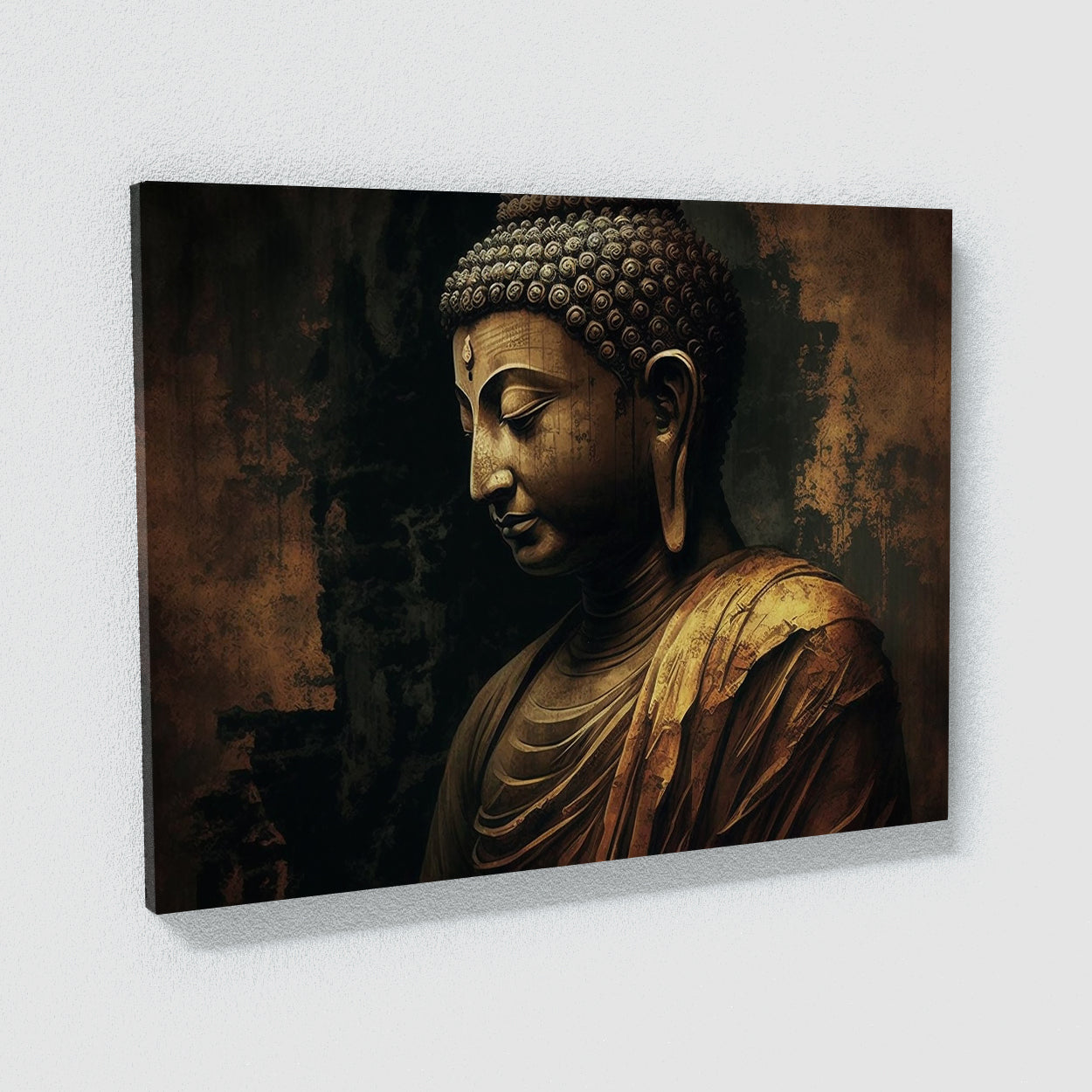 Buddha Wall Art, Buddha Canvas Painting