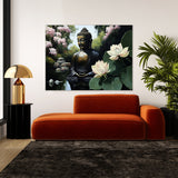 Buddha Art Peaceful 7 Wall Art