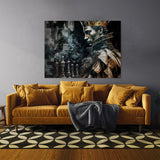 Chess Piece Create Complex King 7 Wall Art