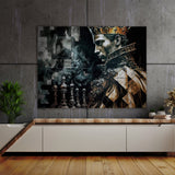 Chess Piece Create Complex King 7 Wall Art