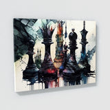 Chess Piece Create Complex Pawn 33 Wall Art