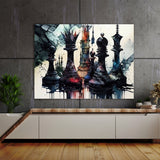 Chess Piece Create Complex Pawn 33 Wall Art