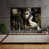 Chess Piece Create Layered Queen 16 Wall Art