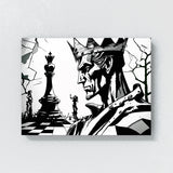 Chess Piece Graphic King 6 Wall Art