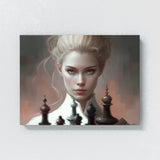 Chess Piece Soft Brushstrokes 10 Wall Art