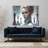 Chess Piece Soft Brushstrokes 13 Wall Art