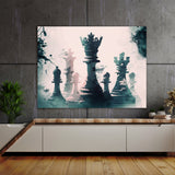 Chess Piece Soft Brushstrokes 27 Wall Art