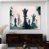 Chess Piece Soft Brushstrokes 27 Wall Art