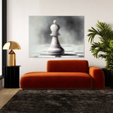 Chess Piece Soft Brushstrokes 32 Wall Art