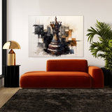 Chess Piece Unique Textured Rook 25 Wall Art