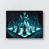 Chess Surrealist Chessboard 1 Wall Art