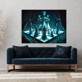 Chess Surrealist Chessboard 1 Wall Art
