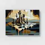 Chess Surrealist Salvador Dali 2 Wall Art