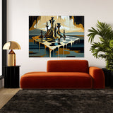 Chess Surrealist Salvador Dali 2 Wall Art