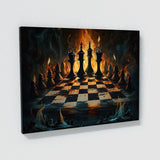 Chess Surrealist Surrealistic 3 Wall Art