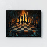 Chess Surrealist Surrealistic 3 Wall Art
