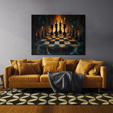 Chess Surrealist Surrealistic 3 Wall Art
