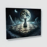 Chess Surrealist Surrealistic 4 Wall Art