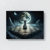 Chess Surrealist Surrealistic 4 Wall Art