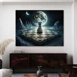 Chess Surrealist Surrealistic 4 Wall Art