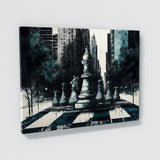 Chess Cityscape 4 Wall Art