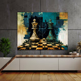 Chess Photography Manipulated 11 Wall Art