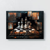 Chess Photography Manipulated 9 Wall Art