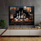 Chess Photography Manipulated 9 Wall Art