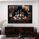 Chess Photography Manipulated 9 Wall Art