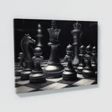 Chess Realistic Charcoal 6 Wall Art