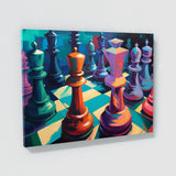 Chess Strategy Vivid 13 Wall Art