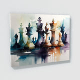 Chess Watercolor Composition 17 Wall Art