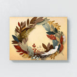 Christmas Create Wreath 9 Wall Art