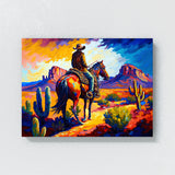 Cowboy Desert 3 Wall Art