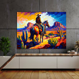 Cowboy Desert 3 Wall Art