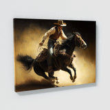 Cowboy Rodeo Bronco 33 Wall Art