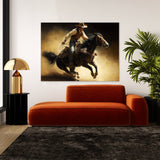 Cowboy Rodeo Bronco 33 Wall Art