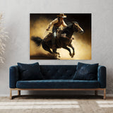 Cowboy Rodeo Bronco 33 Wall Art