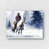 Cowboy Snow 47 Wall Art