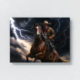 Cowboy Stormy 41 Wall Art