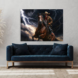 Cowboy Stormy 41 Wall Art