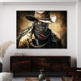 Cowboy Unique Creative Lasso 32 Wall Art