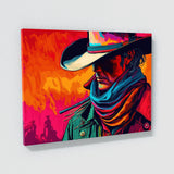 Cowboy Vibrant Pop 21 Wall Art