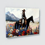 Cowboy Wildflowers 43 Wall Art